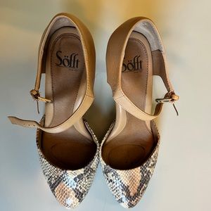 Sofft Snake Pumps 7.5 EUC